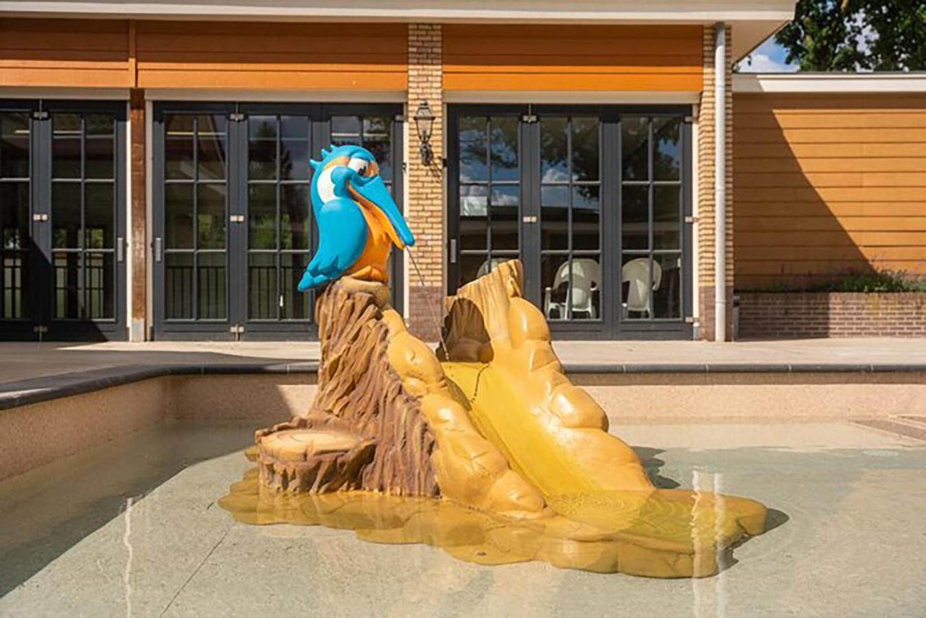 Ruim En Luxe Chalet Privetuin - Park 'De Ijsvogel' Appartement Voorthuizen Buitenkant foto